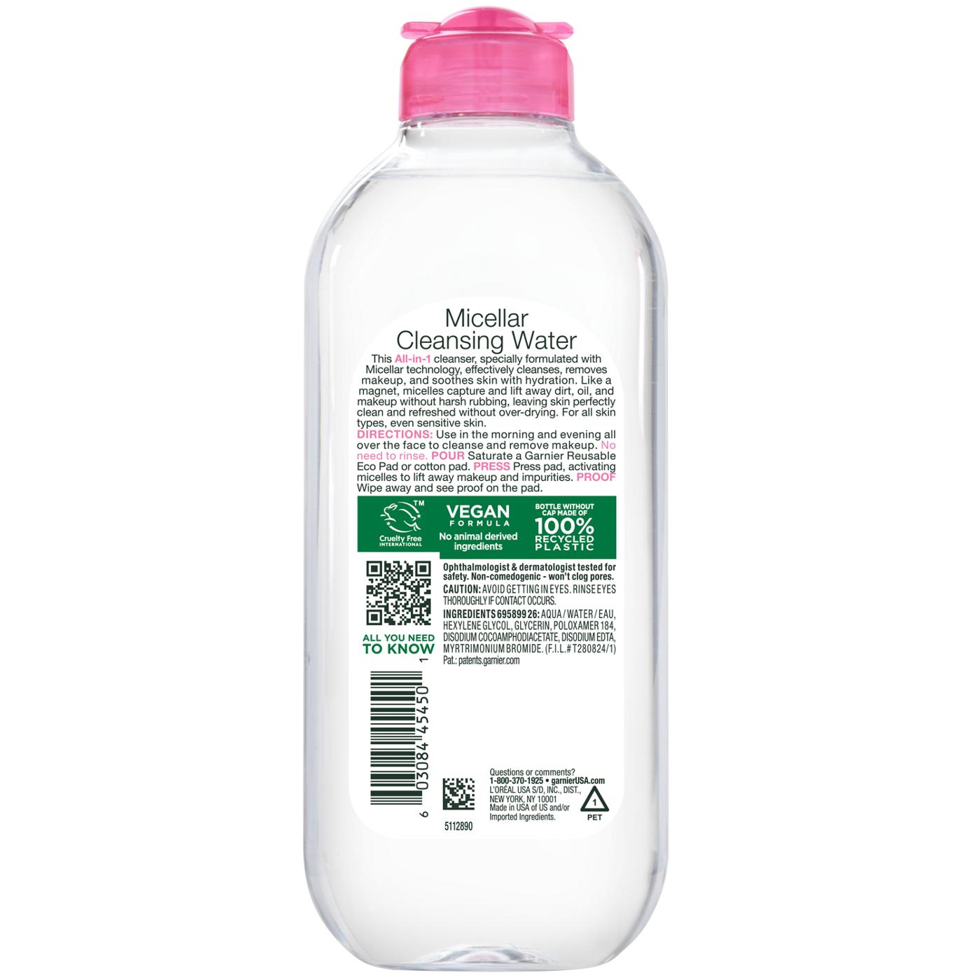 Garnier SkinActive Micellar Cleansing Water, For All Skin Types; image 6 of 10