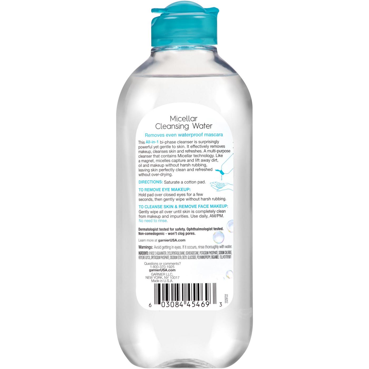 Garnier SkinActive Micellar Cleansing Water; image 6 of 7