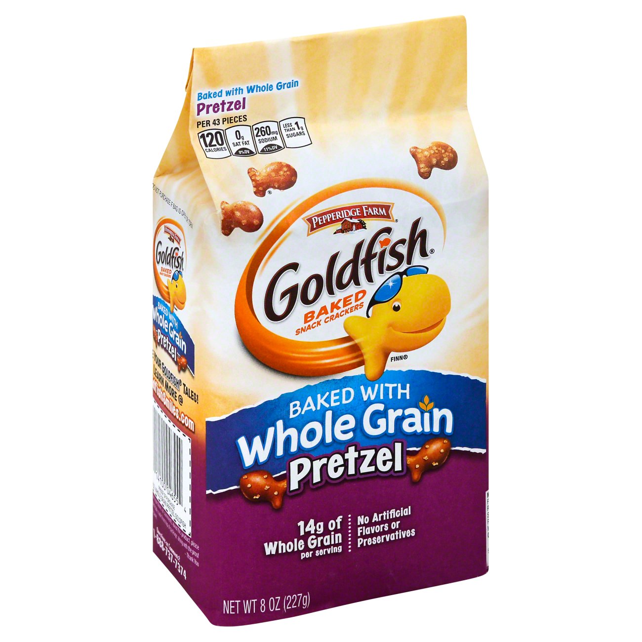 Pepperidge Farm Goldfish Whole Grain Pretzel Baked Snack Crackers