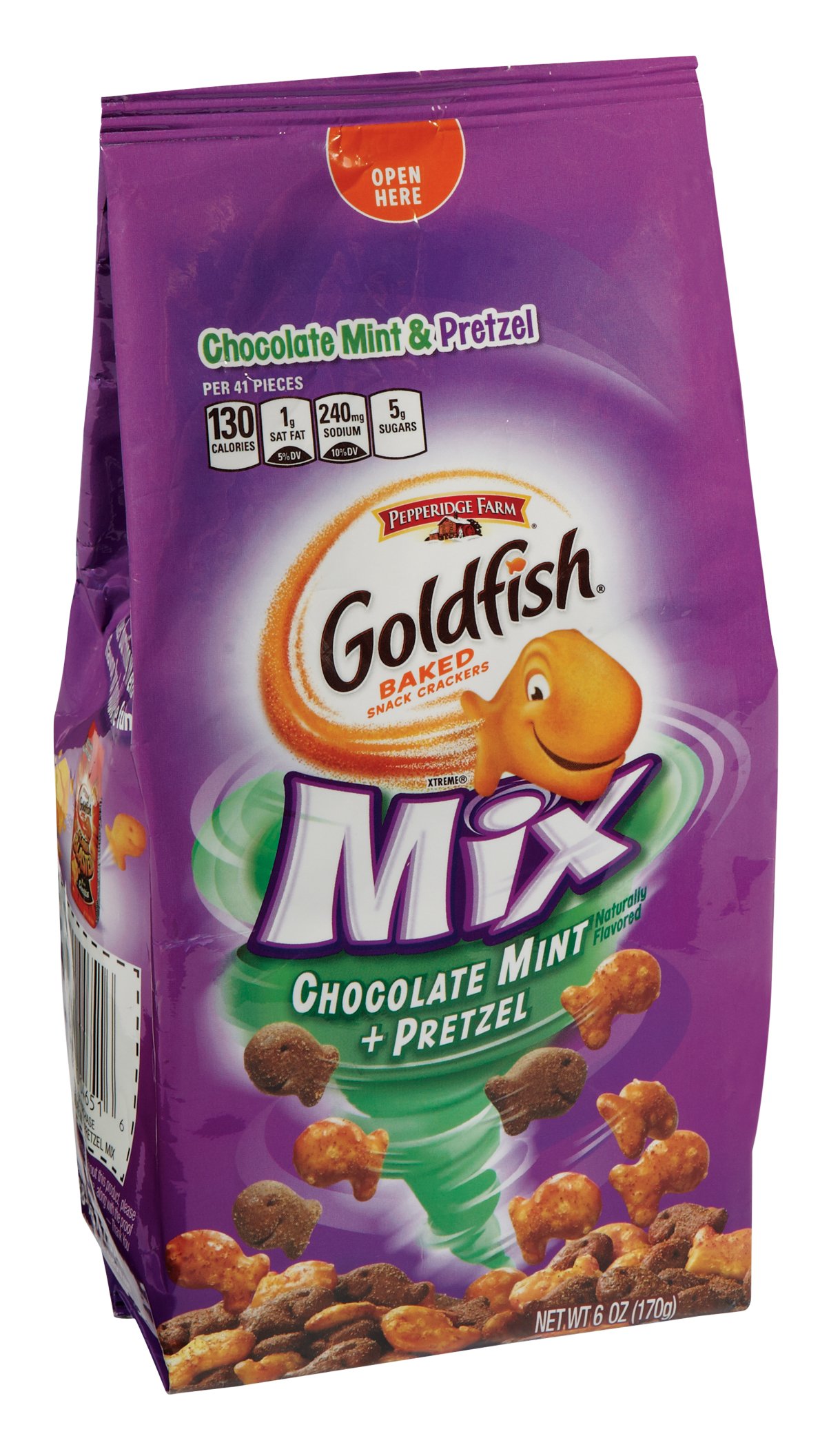 Pepperidge Farm Goldfish, Mix Chocolate Mint & Pretzel Shop Cookies