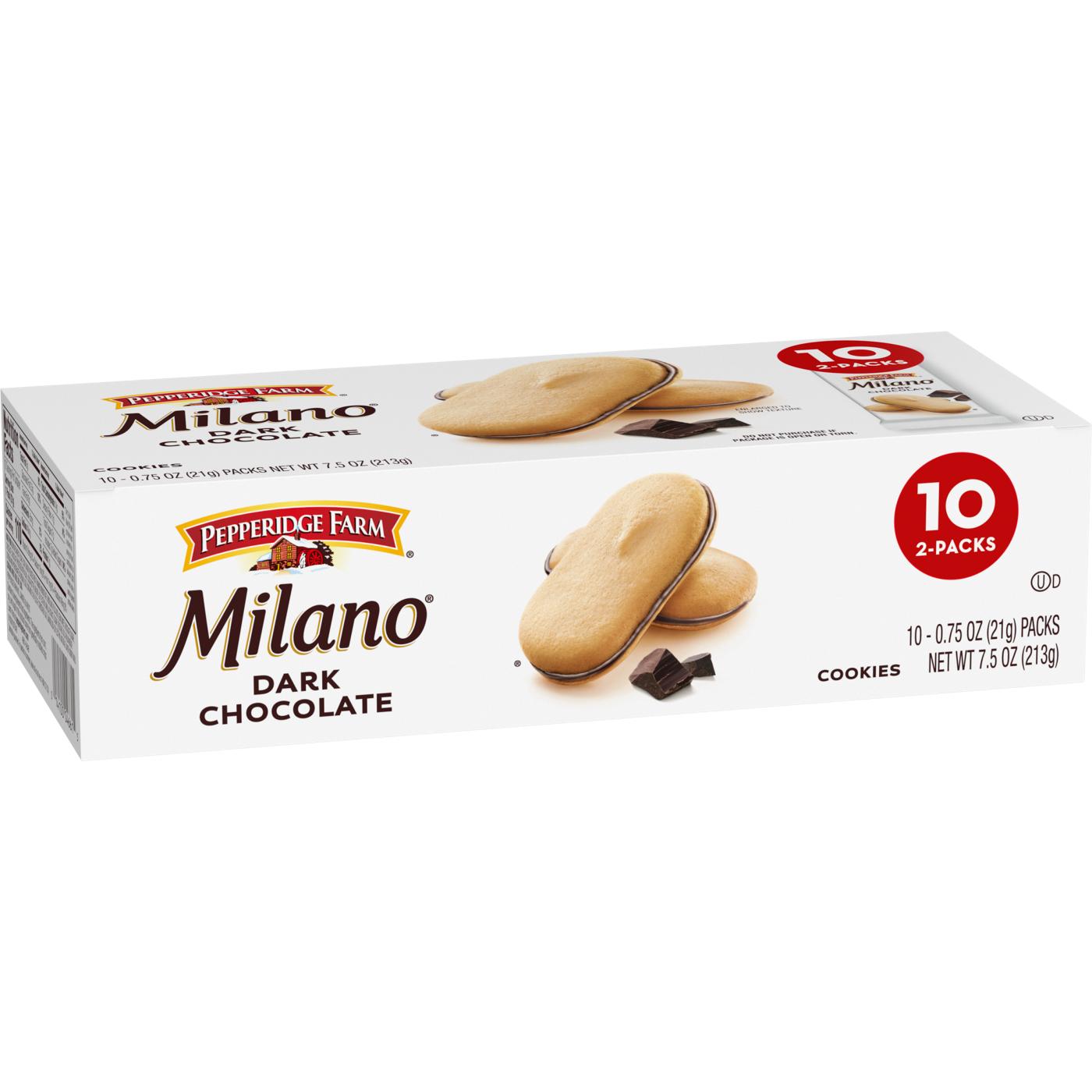 Pepperidge Farm Milano Dark Chocolate Cookies; image 4 of 6