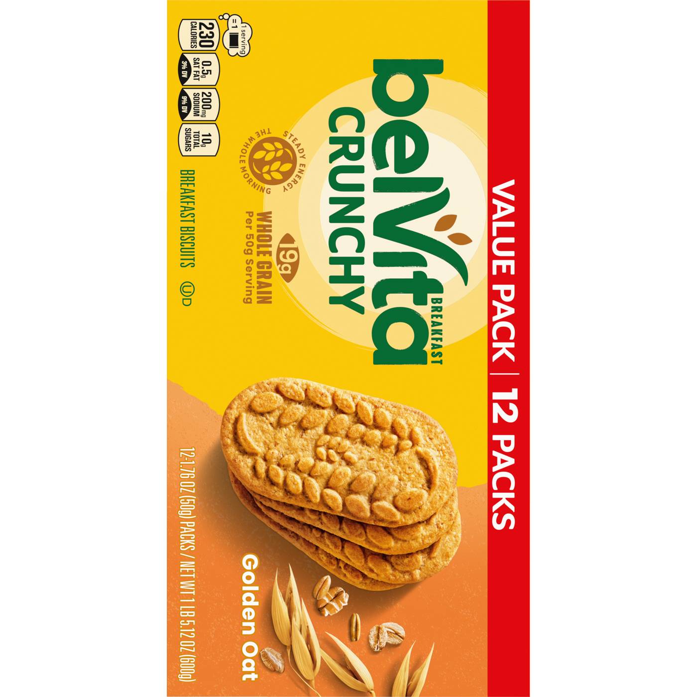 belVita Golden Oat Breakfast Biscuits Value Pack; image 2 of 10