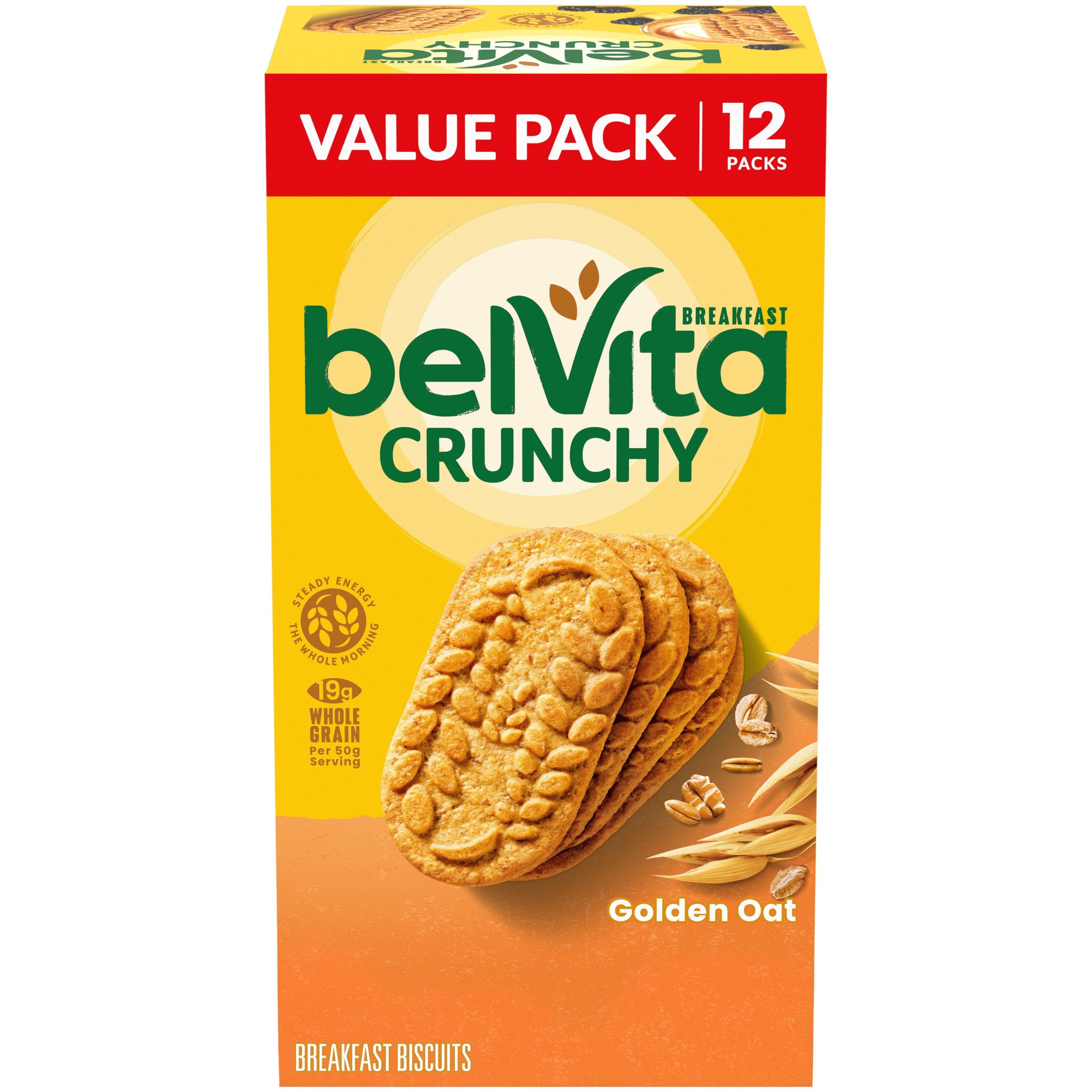 Nabisco Belvita Golden Oat Breakfast Biscuits Shop Granola Snack 