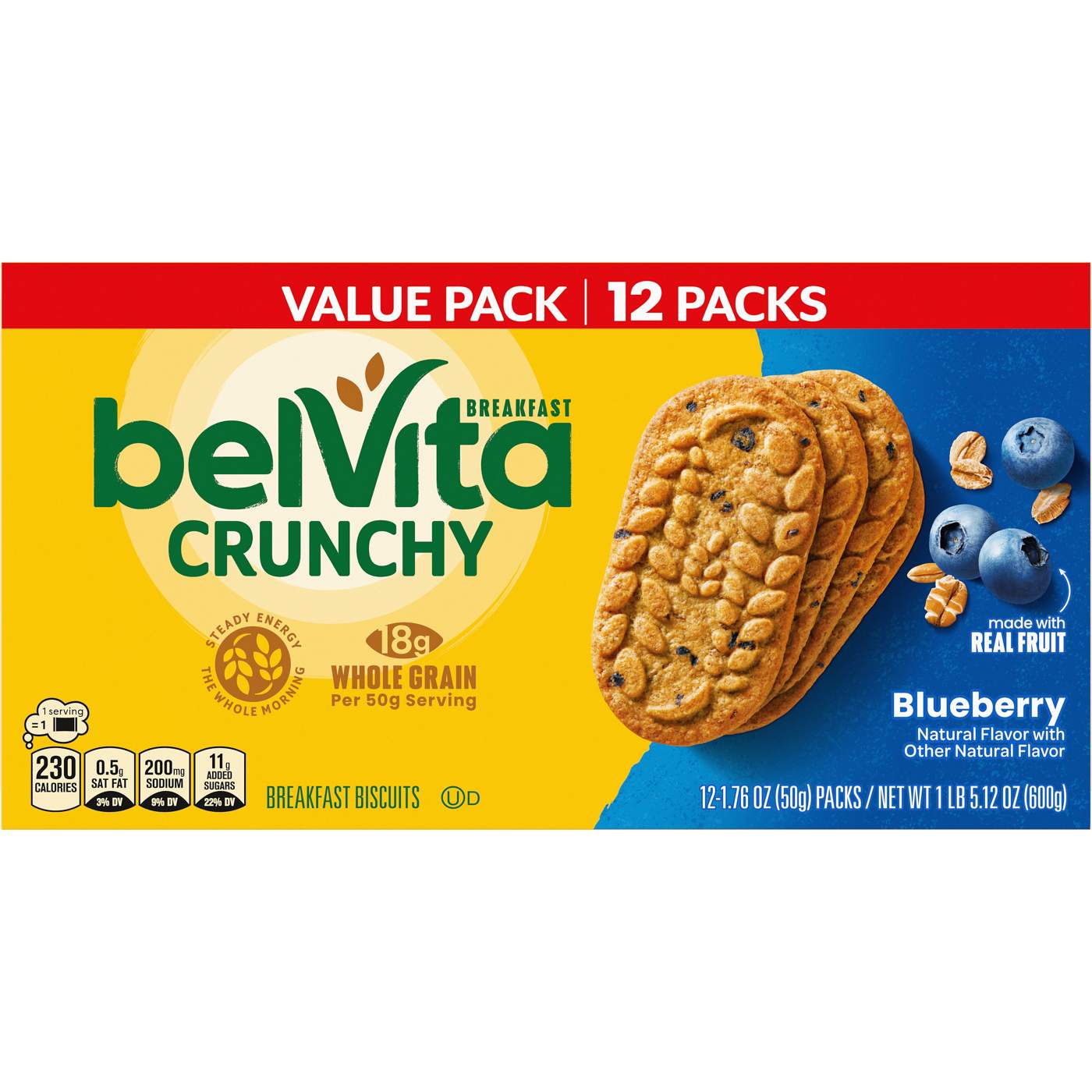 Belvita Blueberry Breakfast Biscuits Value Pack; image 10 of 10