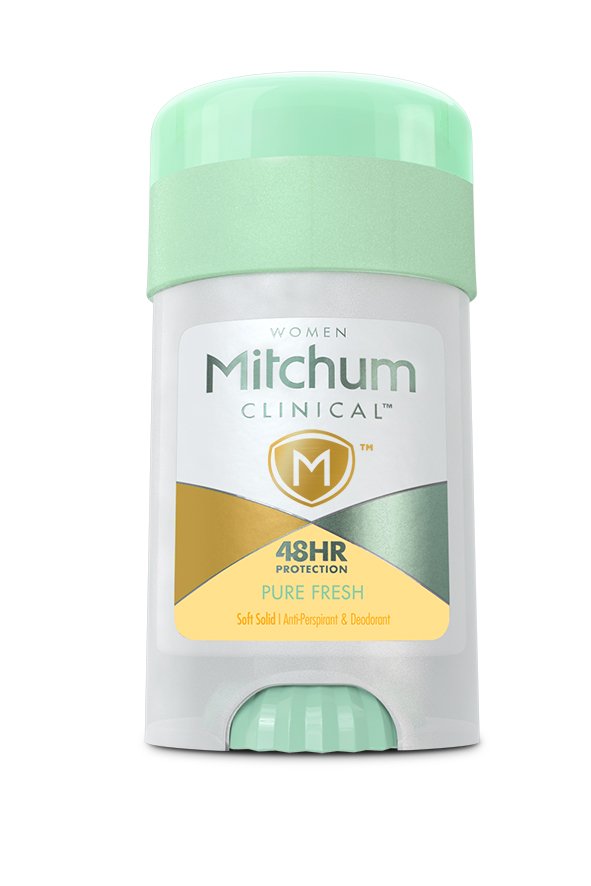 Mitchum For Women Clinical Soft Solid, Pure Fresh Shop Deodorant & Antiperspirant at HEB
