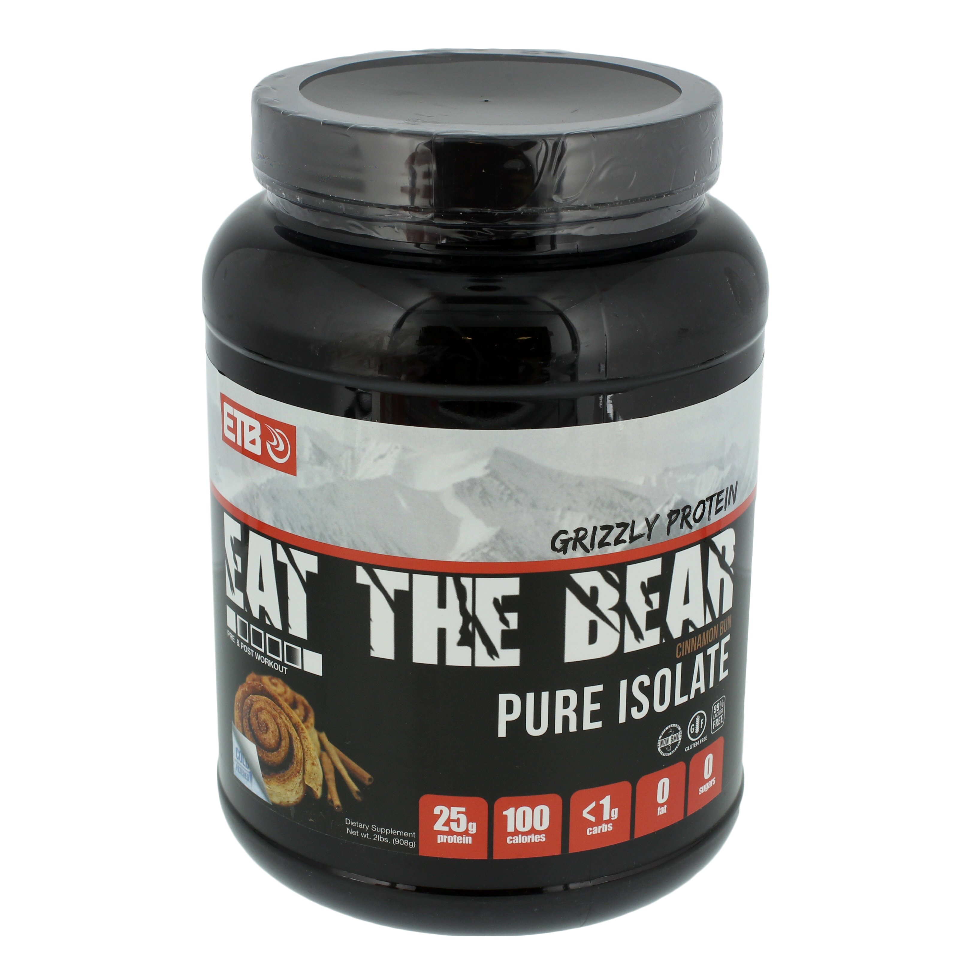 Eat The Bear Pure Whey Protein Isolate, Cinnamon Bun Shop Diet