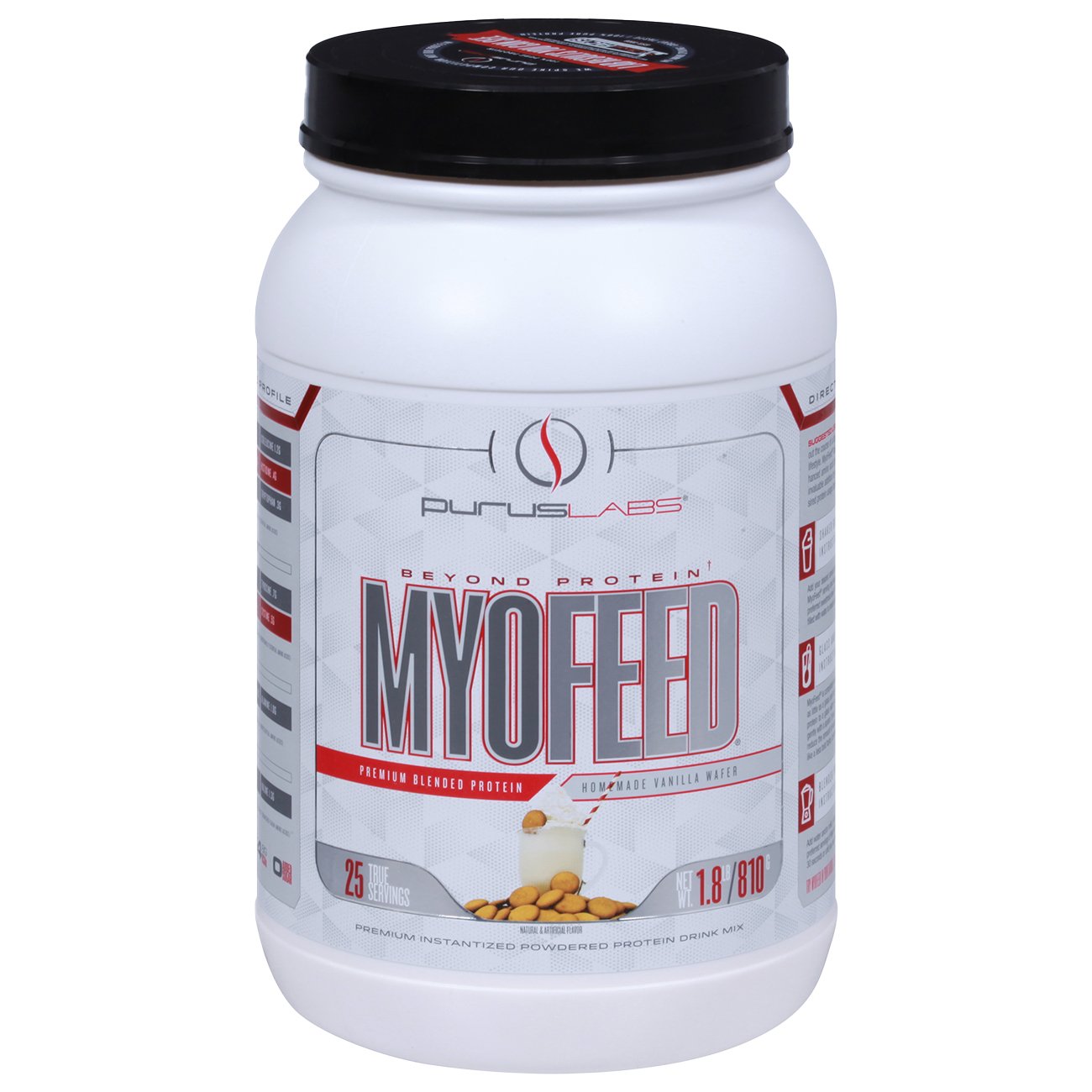 Purus MyoFeed Protein Blend Drink Mix - Vanilla Wafer, 1.8 lb