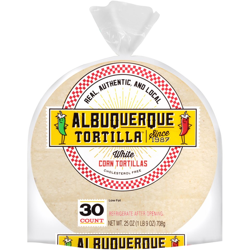 Albuquerque Tortilla White Corn Tortillas Shop Tortillas at HEB