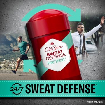 Old Spice Antiperspirant & Deodorant for Men, Legendary Fragrance, Sweat Defense, Pure Sport Plus
