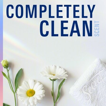 Secret Clinical Strength Invisible Solid Antiperspirant And Deodorant - Completely Clean, 2.6 oz