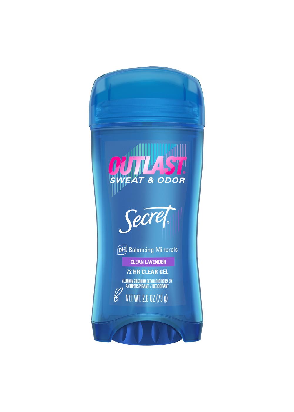 Secret Outlast 72 Hr Antiperspirant Deodorant - Lavender; image 1 of 8