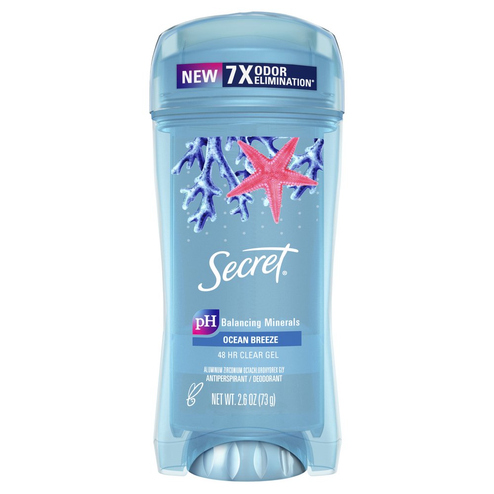Secret 48 Hr Antiperspirant Deodorant Gel Ocean Breeze Shop