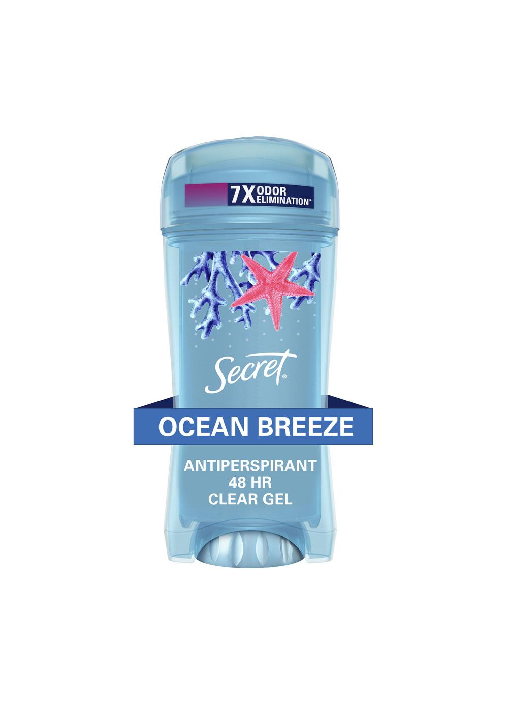 Secret 48 Hr Antiperspirant Deodorant Gel - Ocean Breeze; image 2 of 8