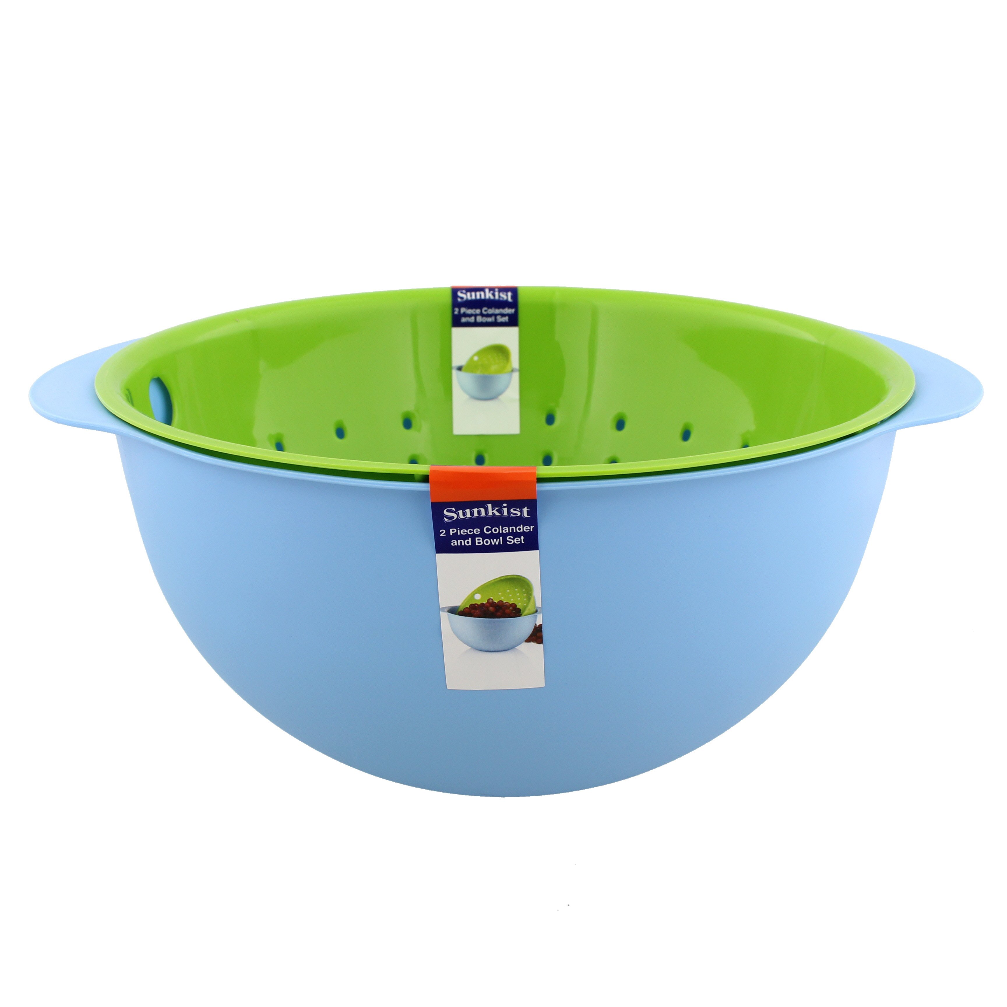 Sunkist 2 In 1 Bowl and Colander Set - Shop Utensils & Gadgets at H-E-B