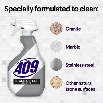 Formula 409 Stone & Steel Cleaner Spray, 32 oz