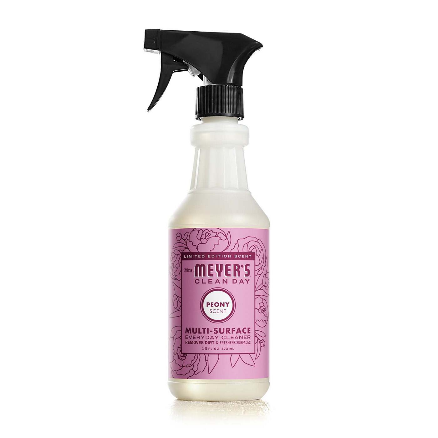 Mrs. Meyer's Clean Day Peony Scent Multi-Surface Everyday Cleaner Spray; image 1 of 6