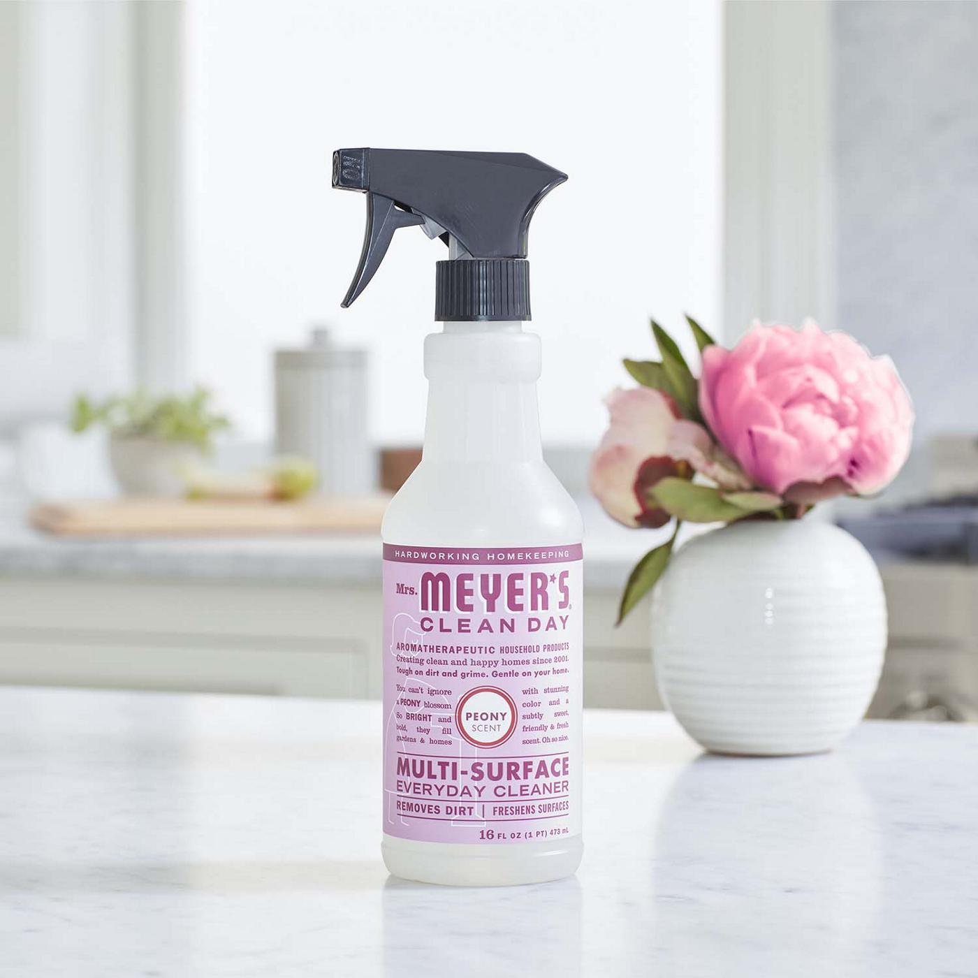 Mrs. Meyer's Clean Day Peony Scent Multi-Surface Everyday Cleaner Spray; image 5 of 6