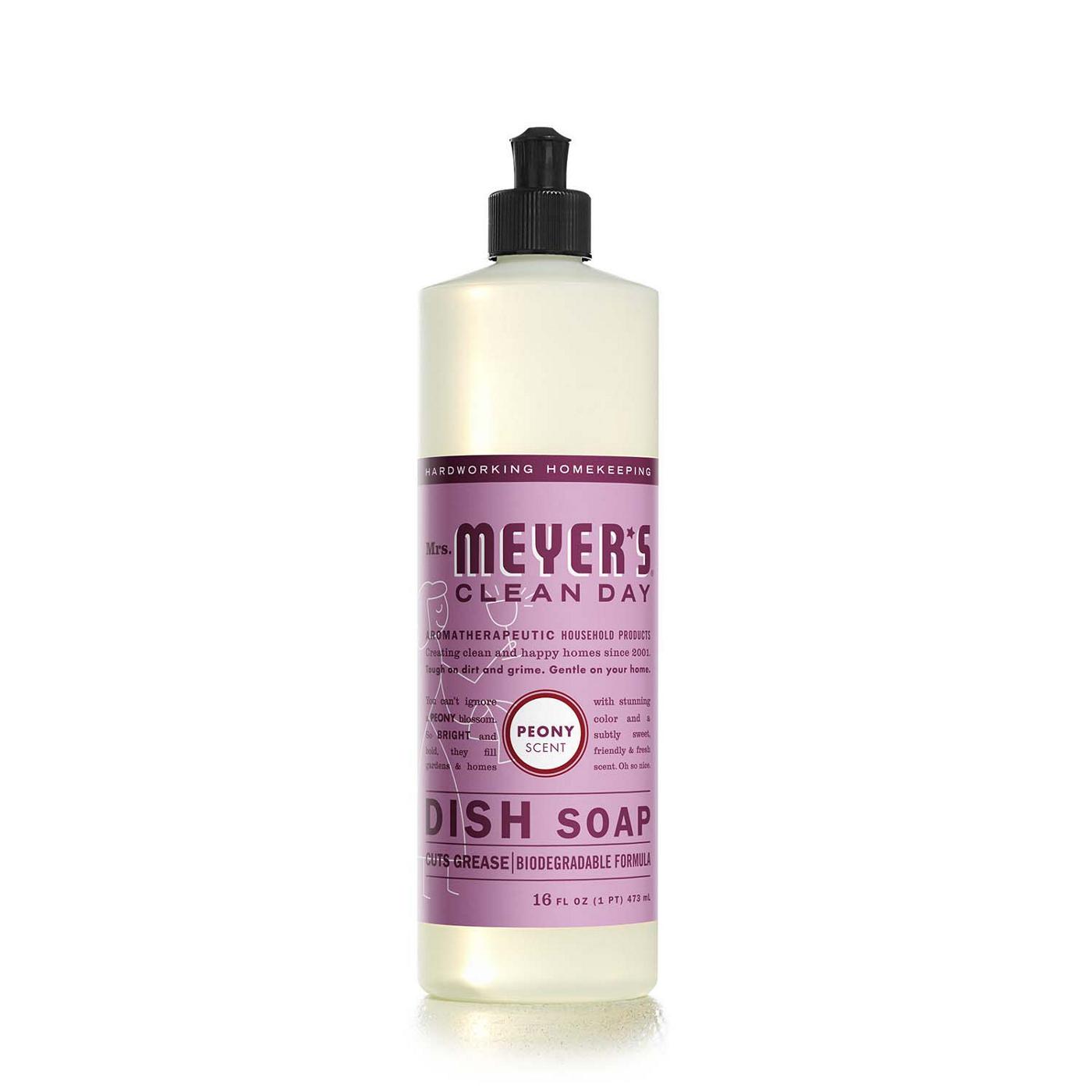 Mrs. Meyer's Clean Day Peony Scent Dish Soap; image 1 of 4
