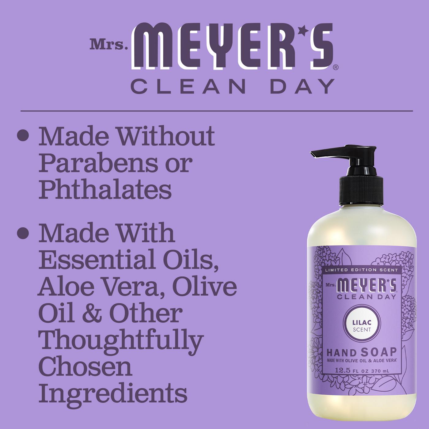 Mrs. Meyer's Clean Day Lilac Liquid Hand Soap; image 3 of 6
