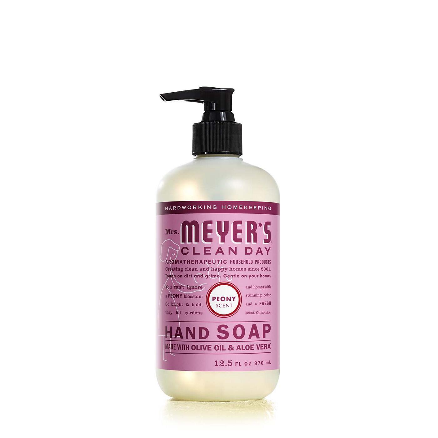 Mrs. Meyer's Clean Day Peony Liquid Hand Soap; image 1 of 6
