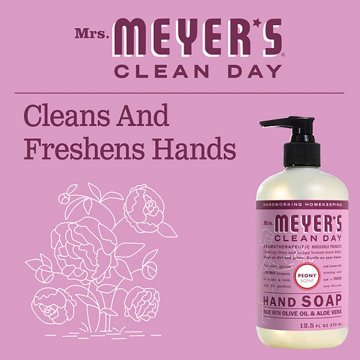 Mrs. Meyer's Clean Day Peony Liquid Hand Soap
