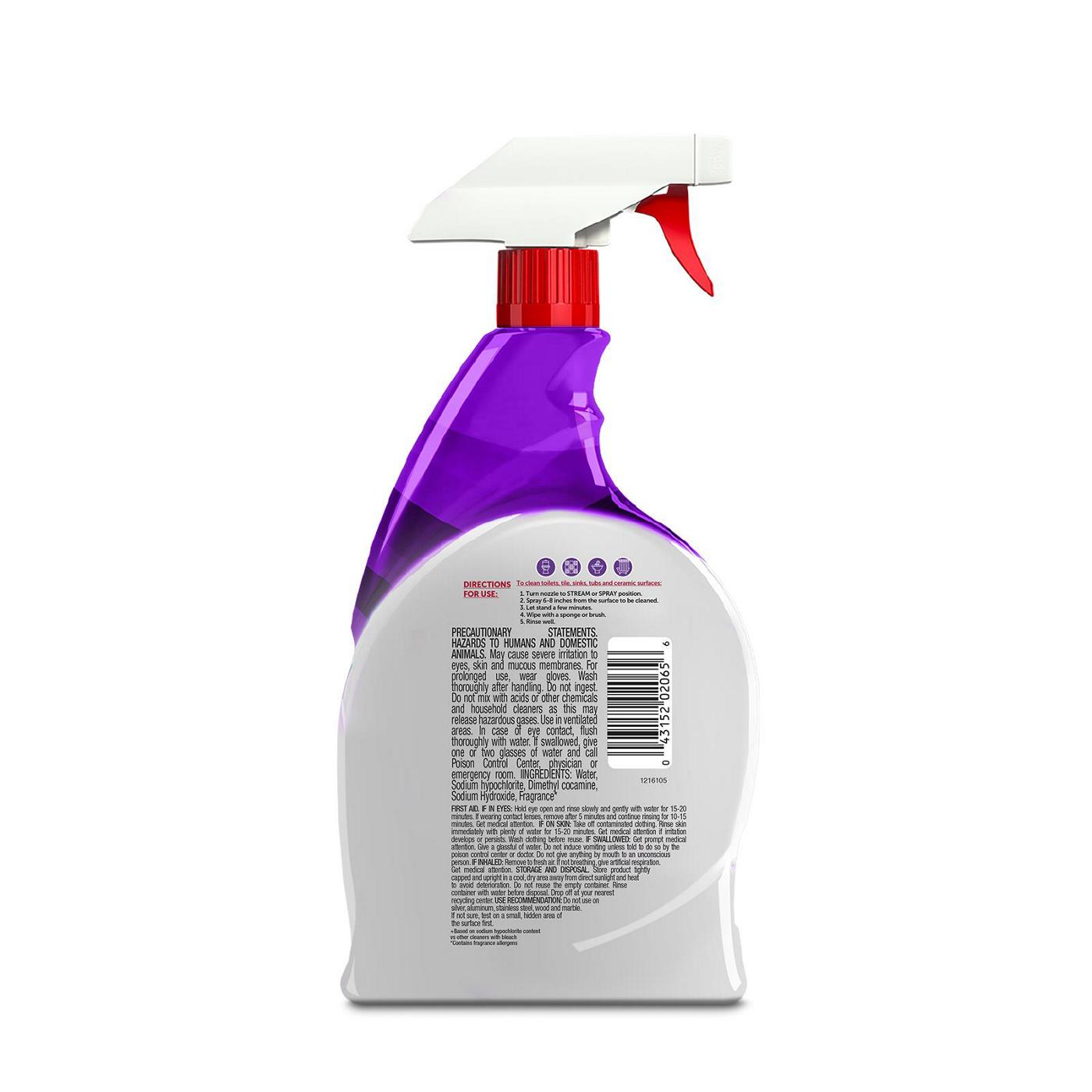 Cloralen Bathroom Cleaner with Bleach Spray - Lavender Scent
