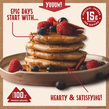 Kodiak Power Cakes 15g Protein Flapjack & Waffle Mix - Buttermilk, 20 oz