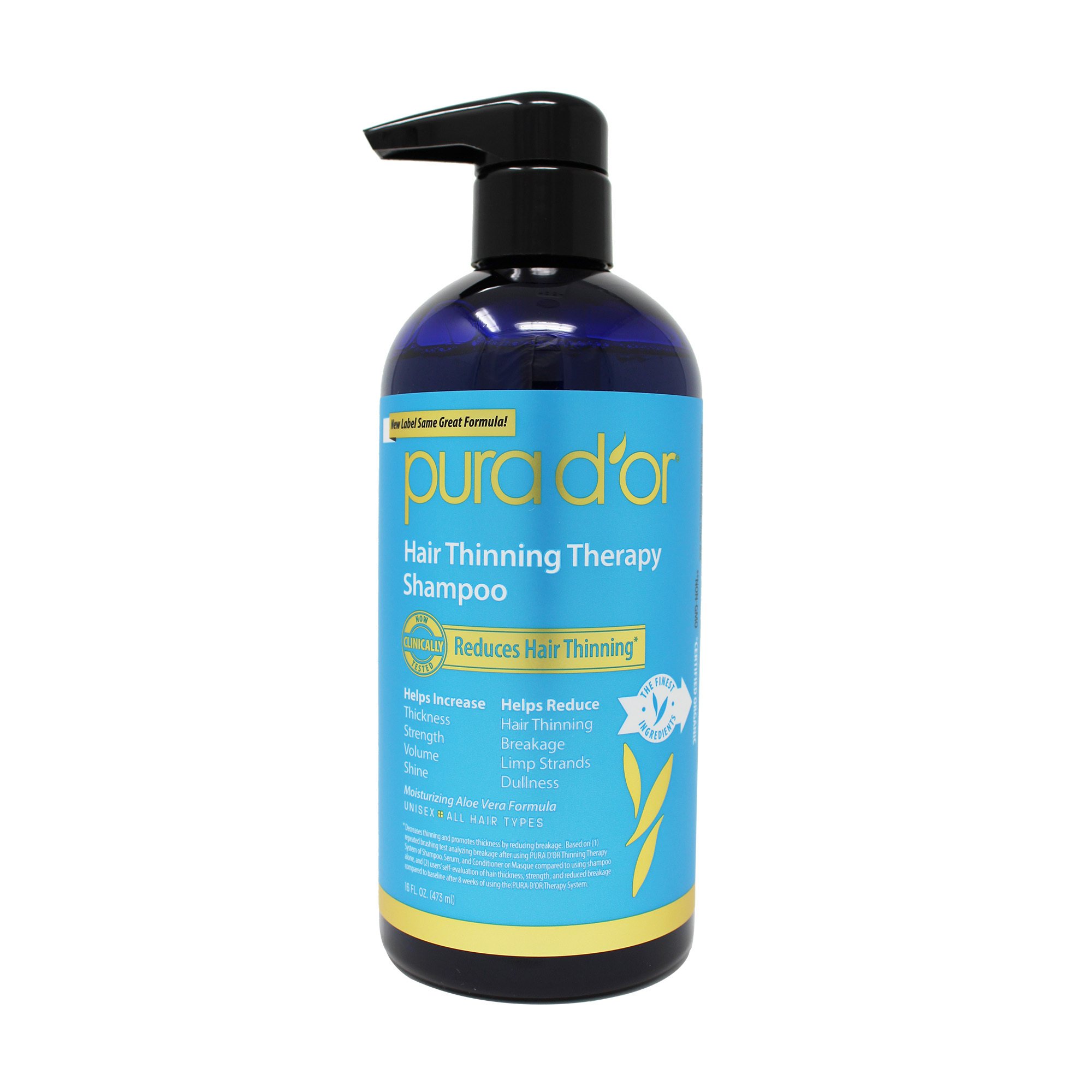 Pura D'or Hair Thinning Therapy Shampoo - Shop Hair Care at H-E-B