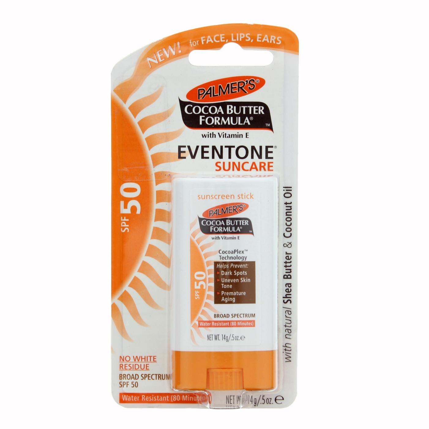 Palmer's Eventone Suncare Sunscreen Stick SPF 50; image 1 of 2