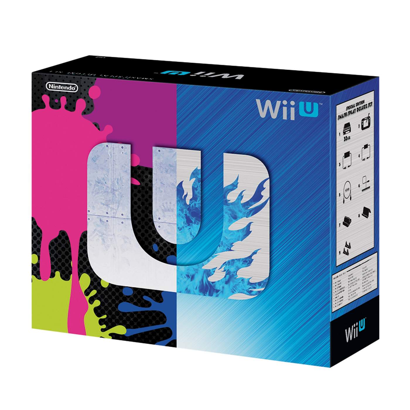 Nintendo Wii U 32 GB Smash Splat Deluxe Set - Shop Consoles at H-E-B