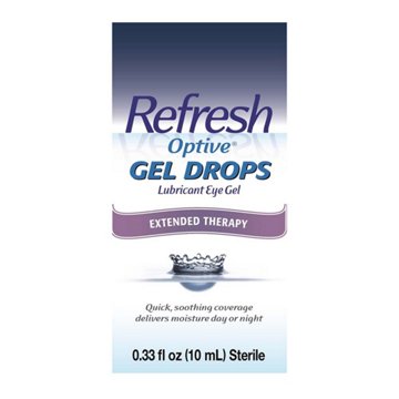 Refresh Optive Lubricant Eye Gel Drops, 0.33 oz