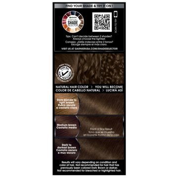 Garnier Olia Oil Powered Ammonia Free Permanent Hair Color 5.03 Medium Neutral Brown