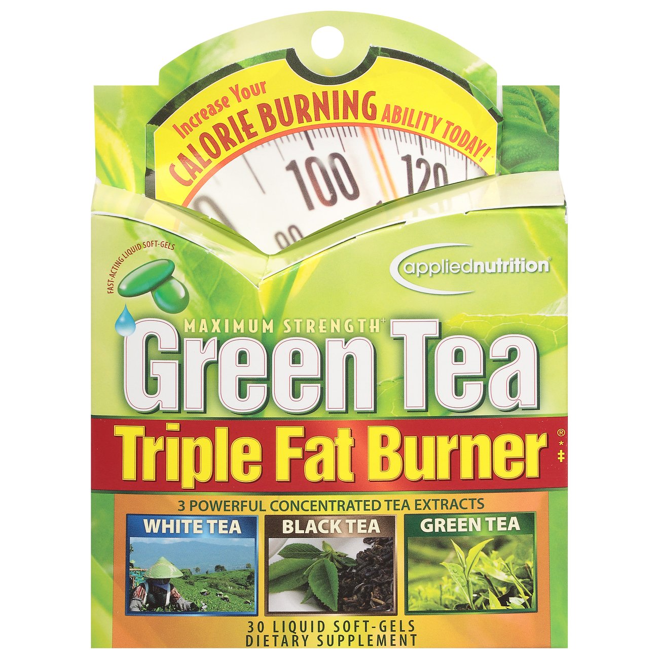 Applied Nutrition Green Tea Triple Fat Burner Liquid SoftGels Shop