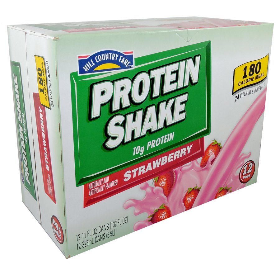 Hill Country Fare Protein Nutrition Drink, Strawberry Shop Diet & Fitness at HEB