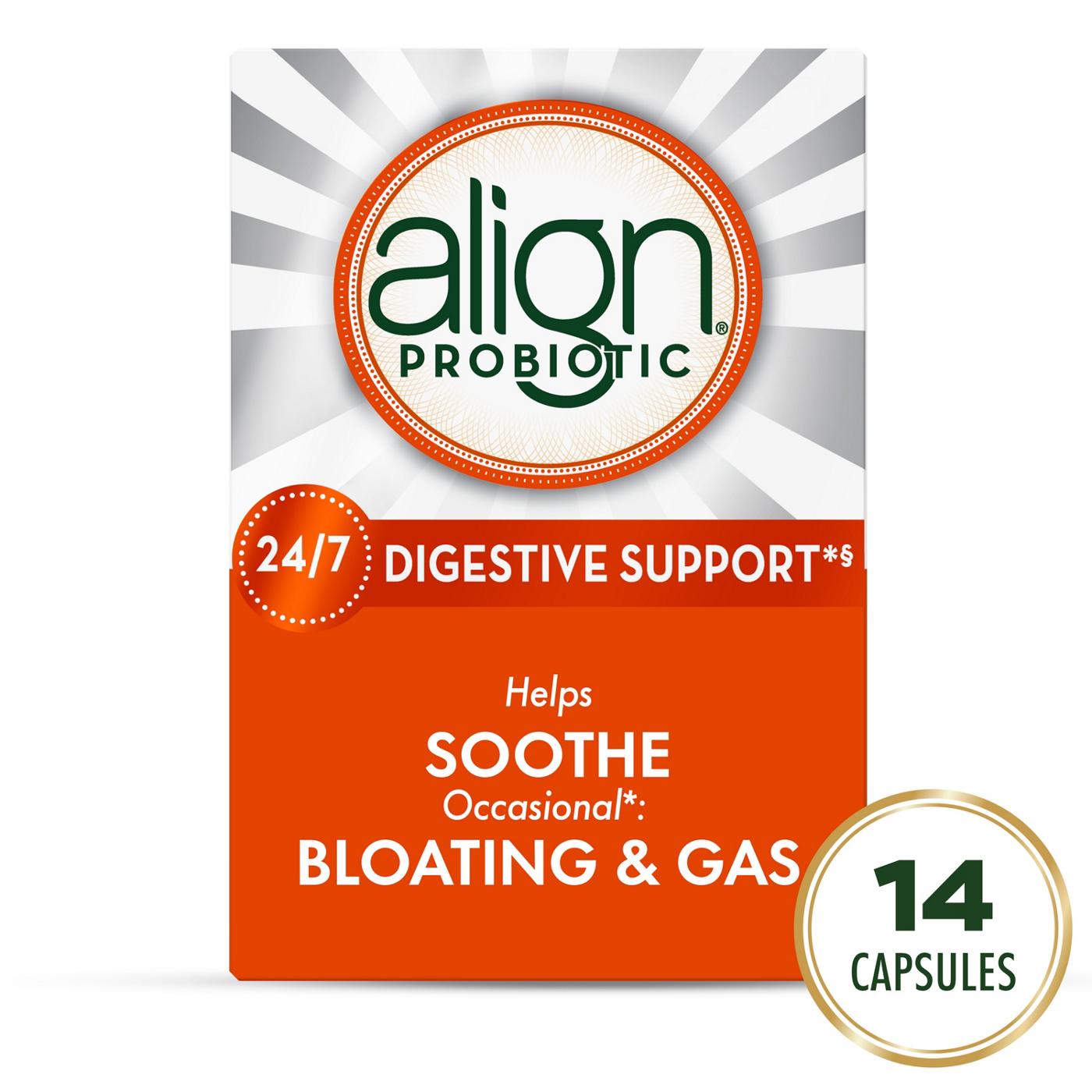 Align Probiotic Digestive Supplement Capsules; image 1 of 8