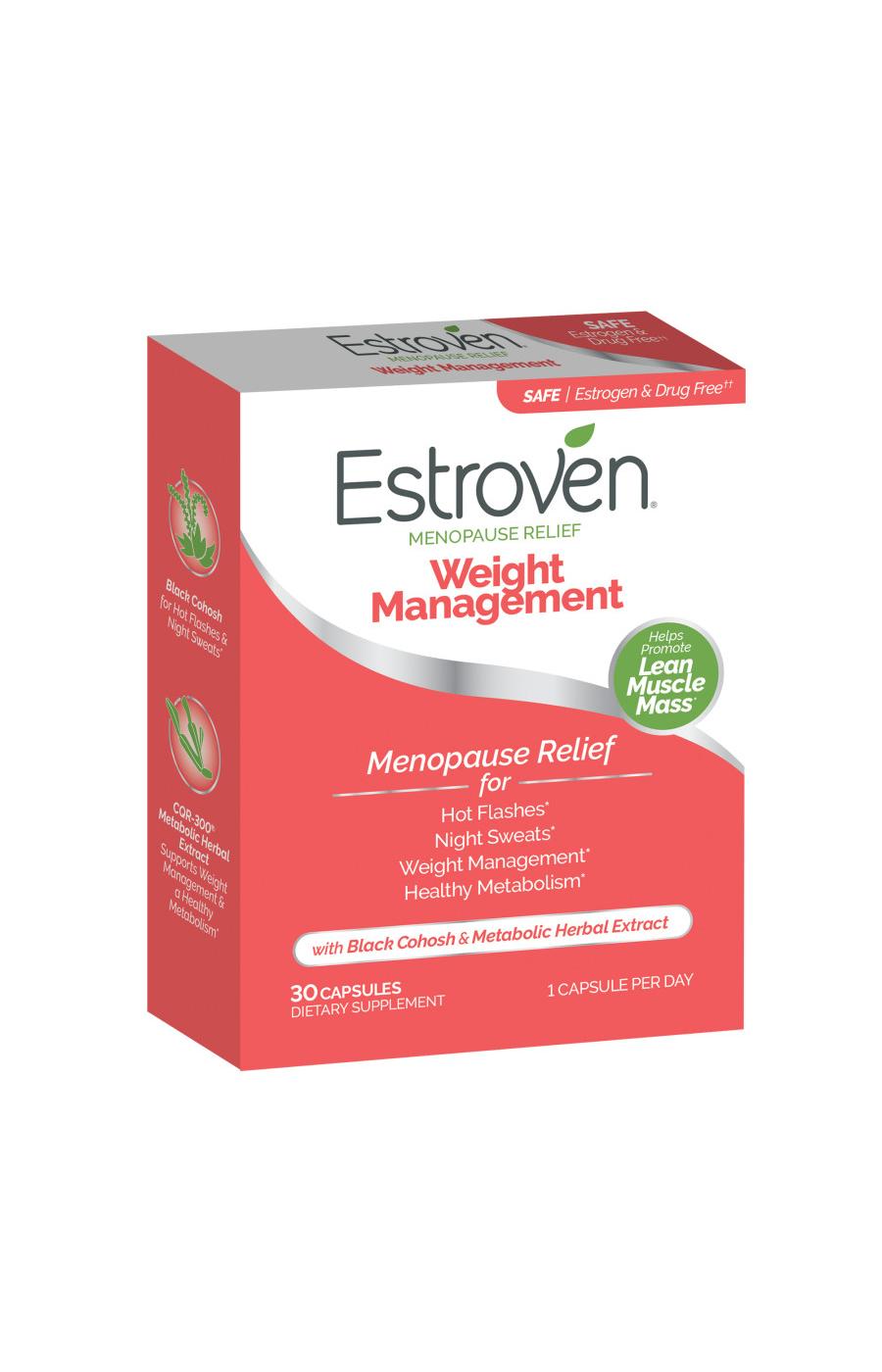 Estroven Menopause Relief + Weight; image 1 of 9