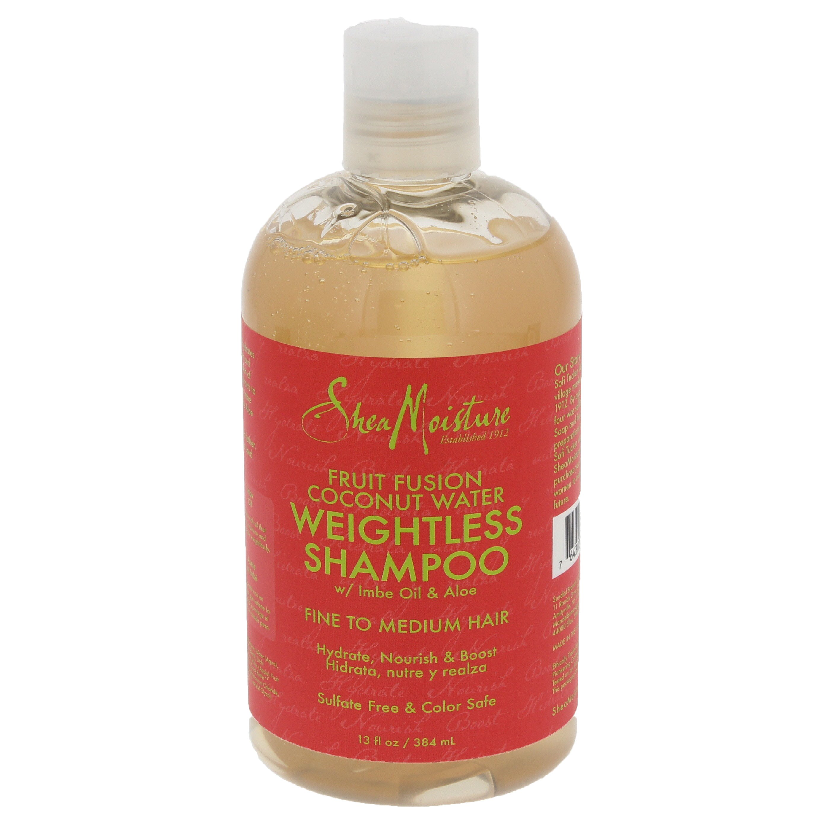 Shea moisture fruit deals fusion coconut water weightless