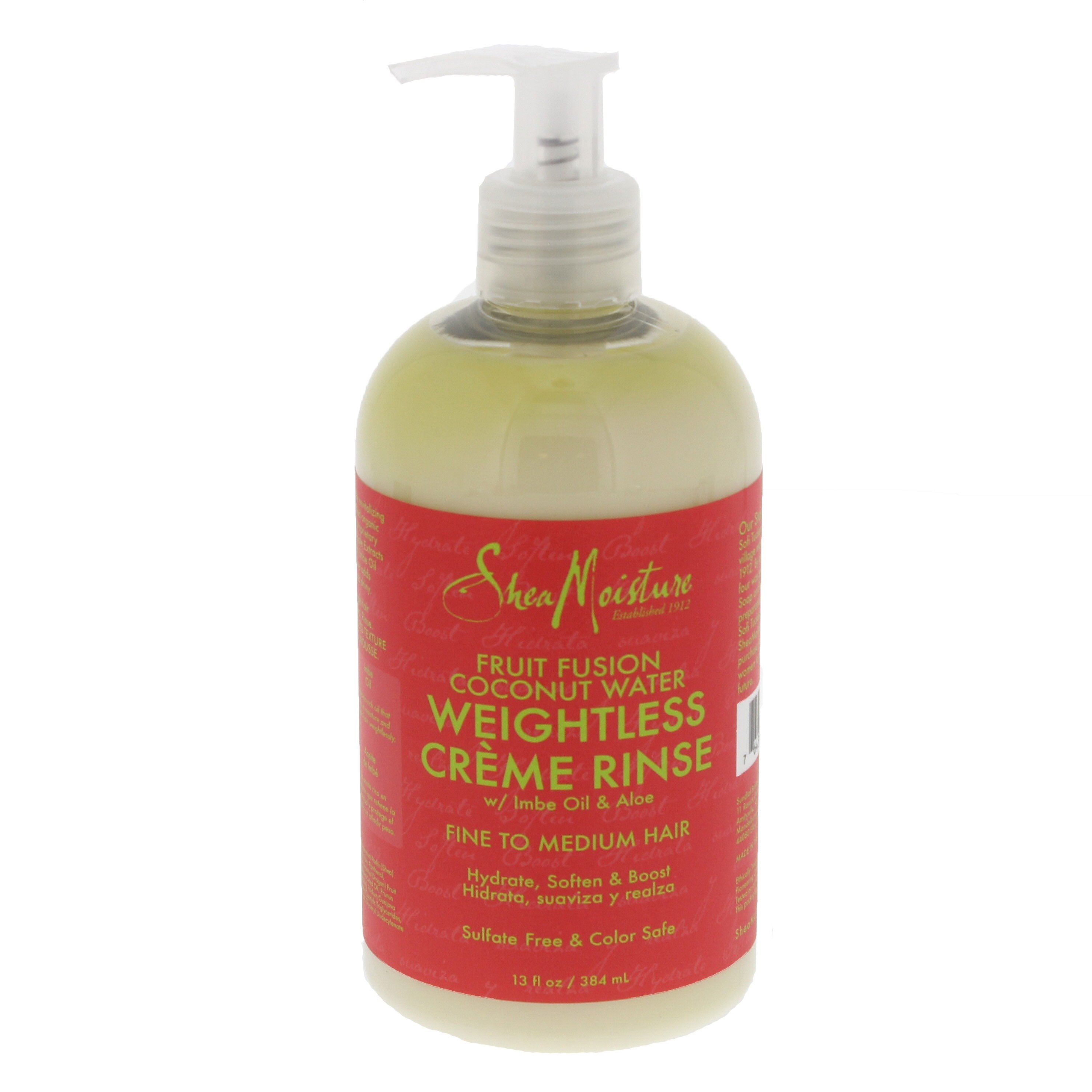 Shea Moisture Fruit Fusion Coconut Water Weightless Creme Rinse Shop