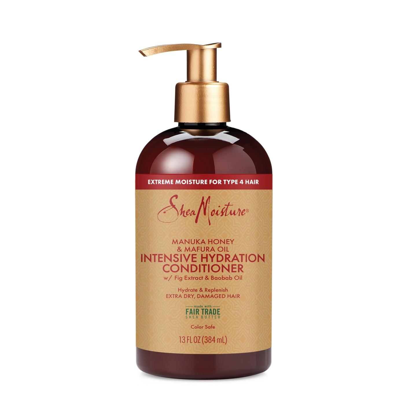 SheaMoisture Intensive Hydration Conditioner Manuka Honey Mafura Oil Shop Shampoo conditioner at H E B