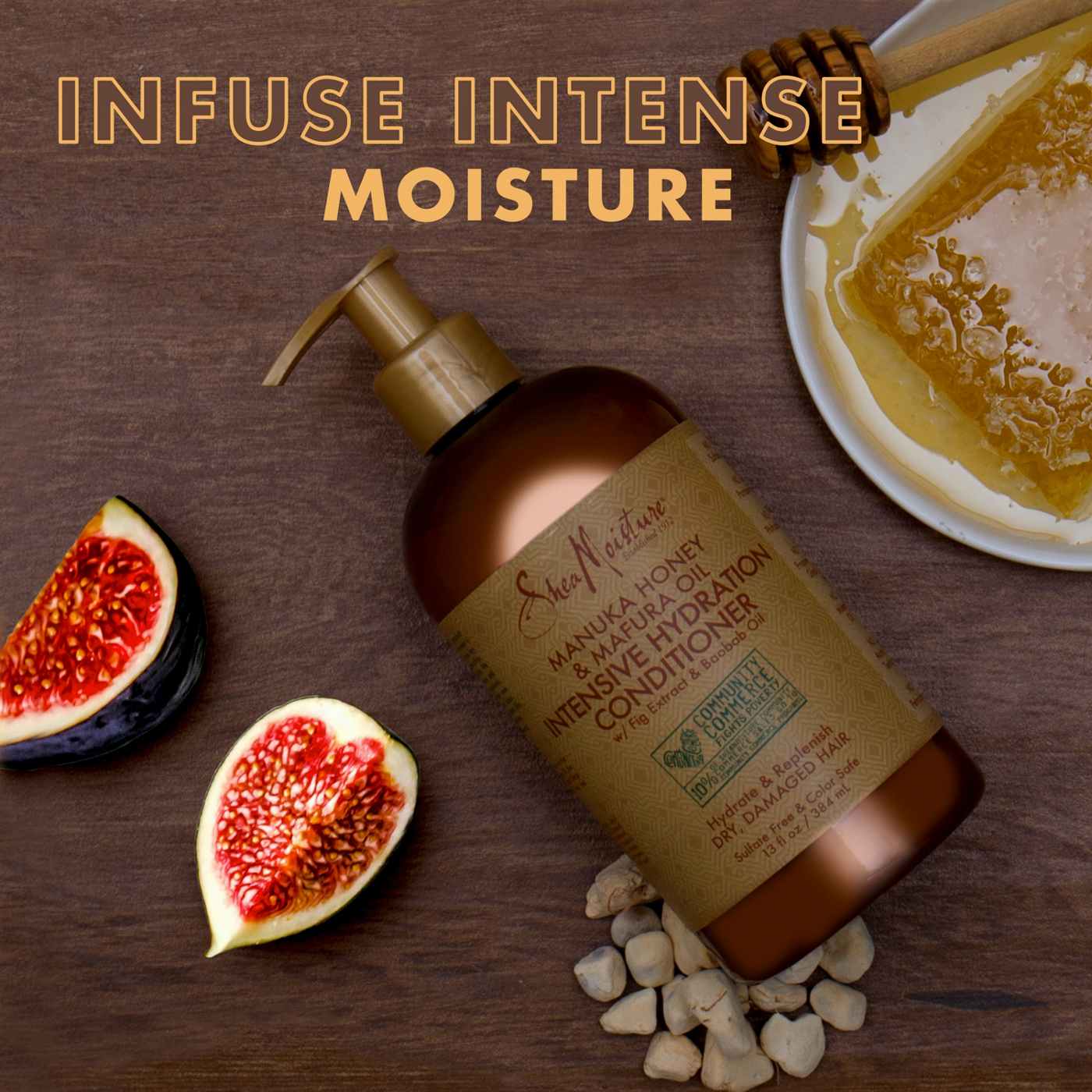 SheaMoisture Intensive Hydration Conditioner - Manuka Honey & Mafura Oil; image 6 of 10