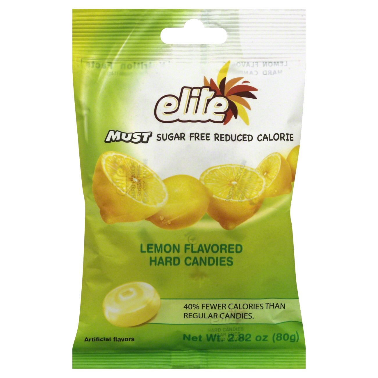 Elite Must Sugar Free Lemon Flavored Hard Candy Shop Candy at HEB