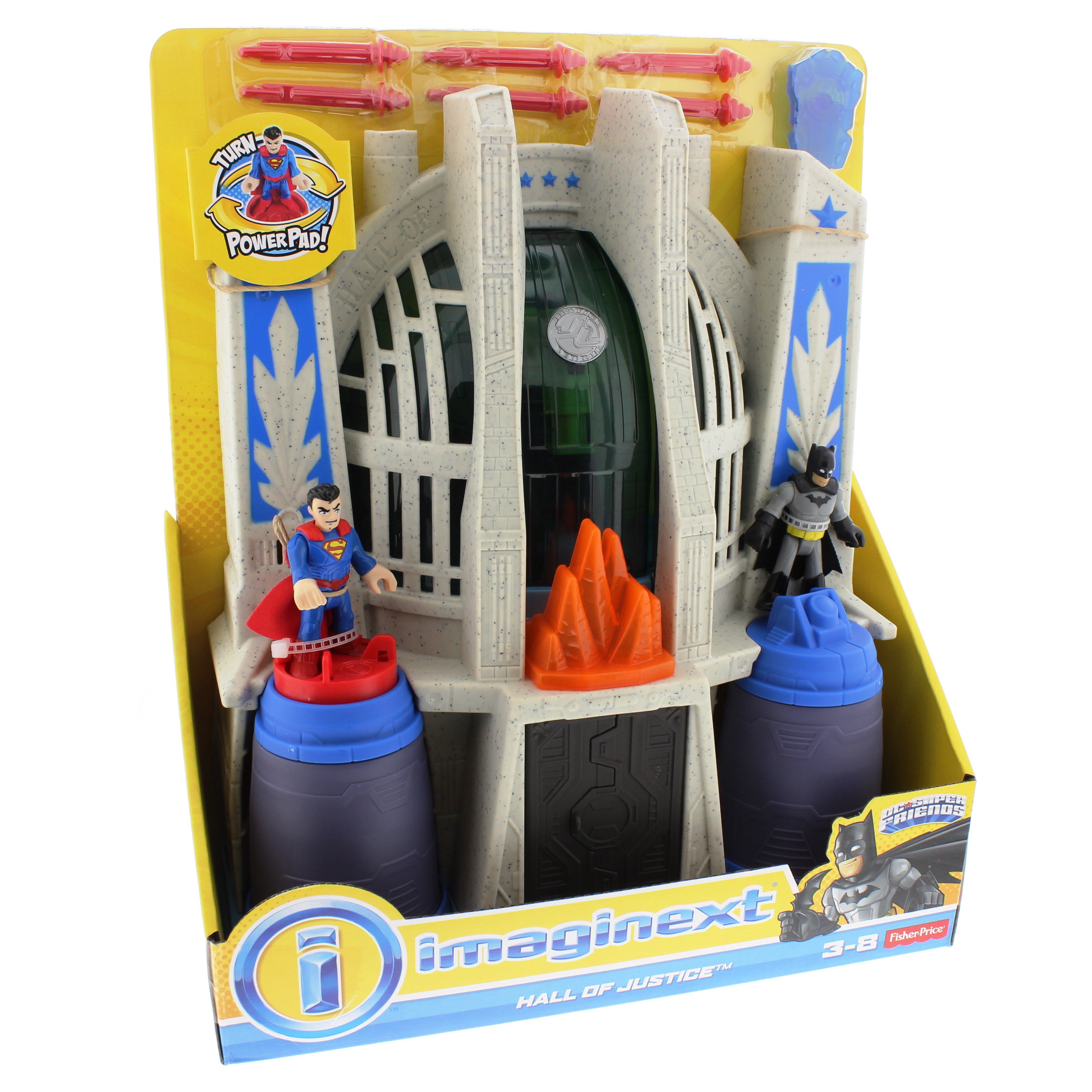imaginext dc super friends hall of justice