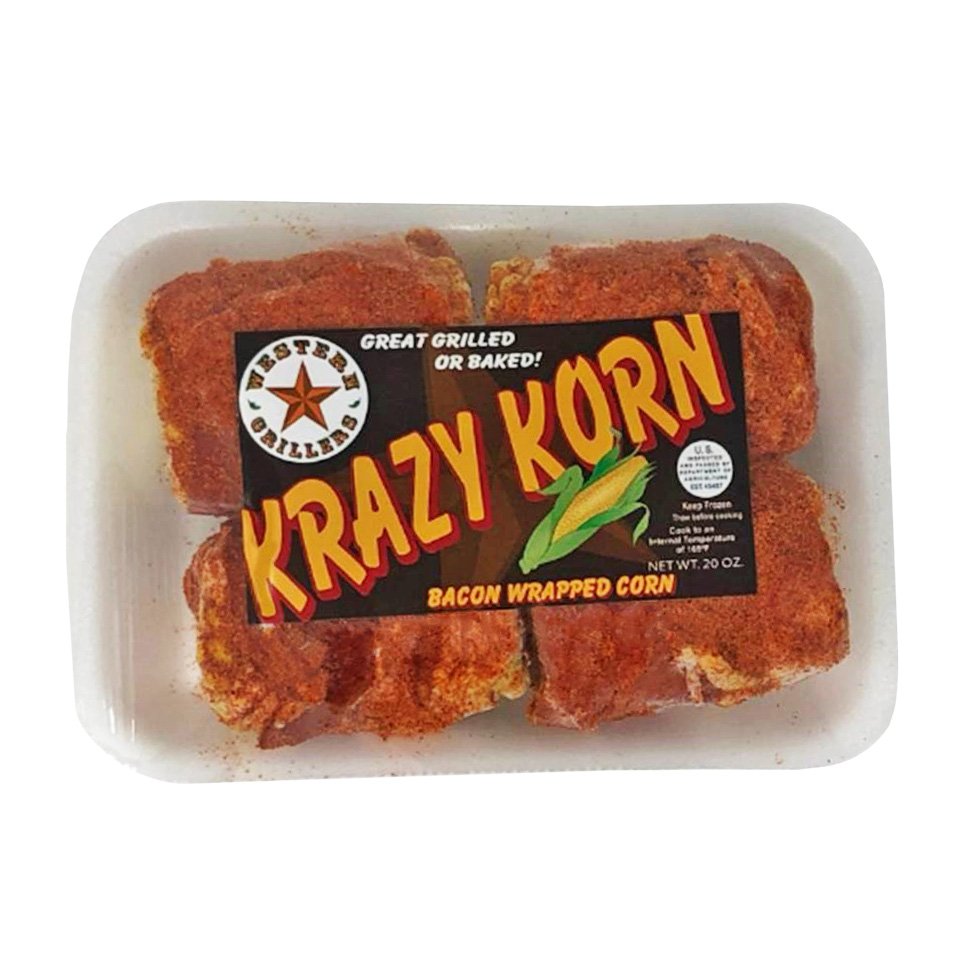 Western Grillers Krazy Korn - Bacon Wrapped Corn, 20 OZ | Central