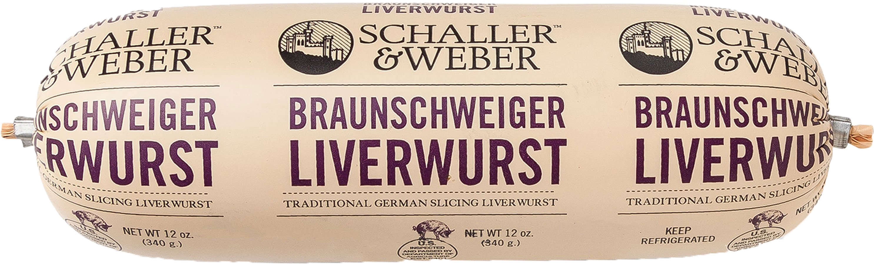 Schaller & er Braunschweiger Liverwurst Shop Meat at HEB