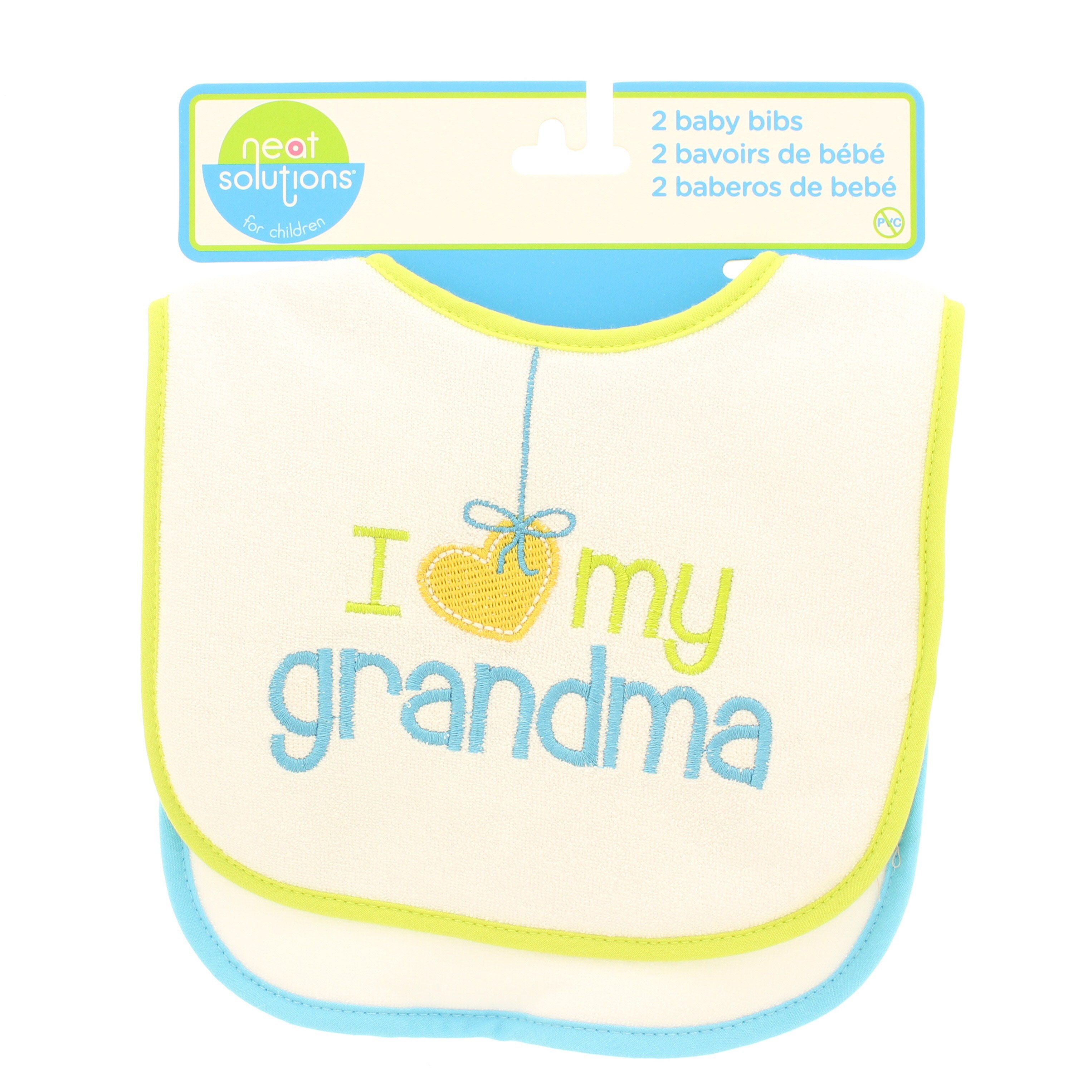 i love my grandma bib