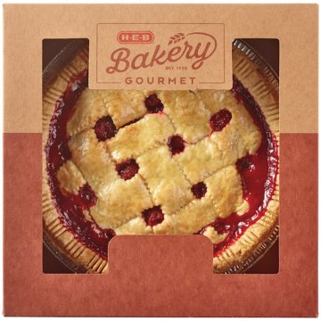 H-E-B Bakery Gourmet Cherry Pie, 10"