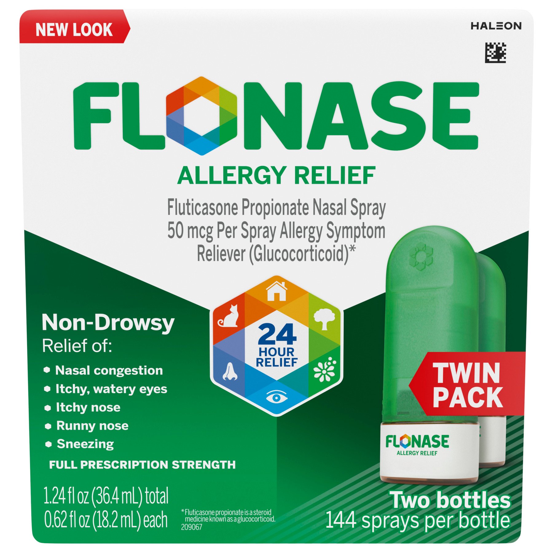 Flonase 24 Hour Allergy Relief Nasal Spray - Shop Sinus & allergy at H-E-B