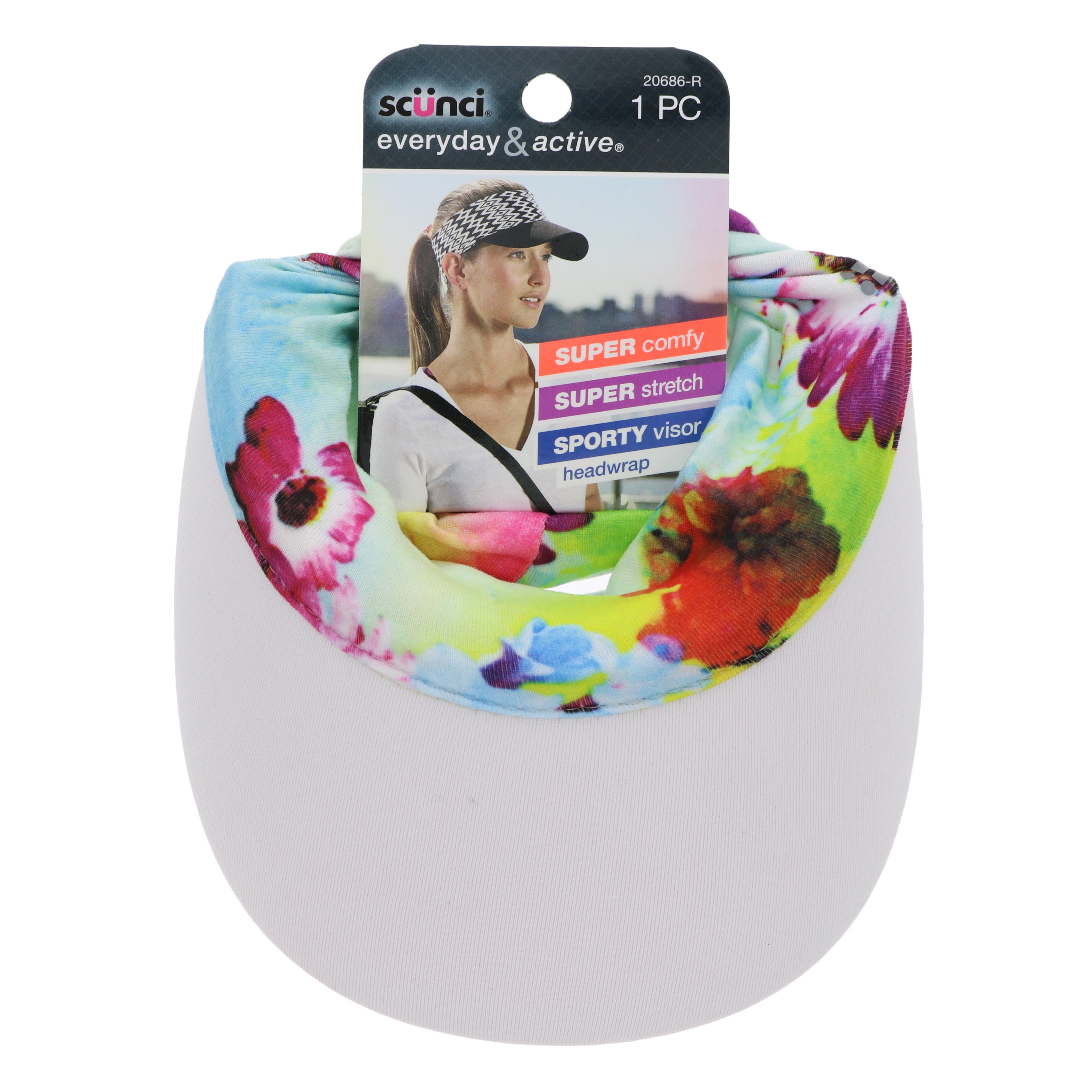 Scunci Everyday & Active Visor Headwrap Shop Hair Accessories at HEB