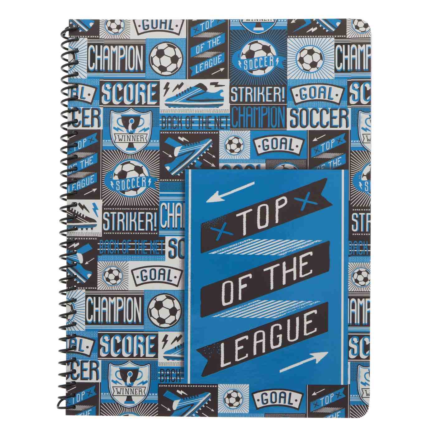 Top Flight Sports Nut Wide Ruled Notebook, Assorted Designs; image 2 of 3