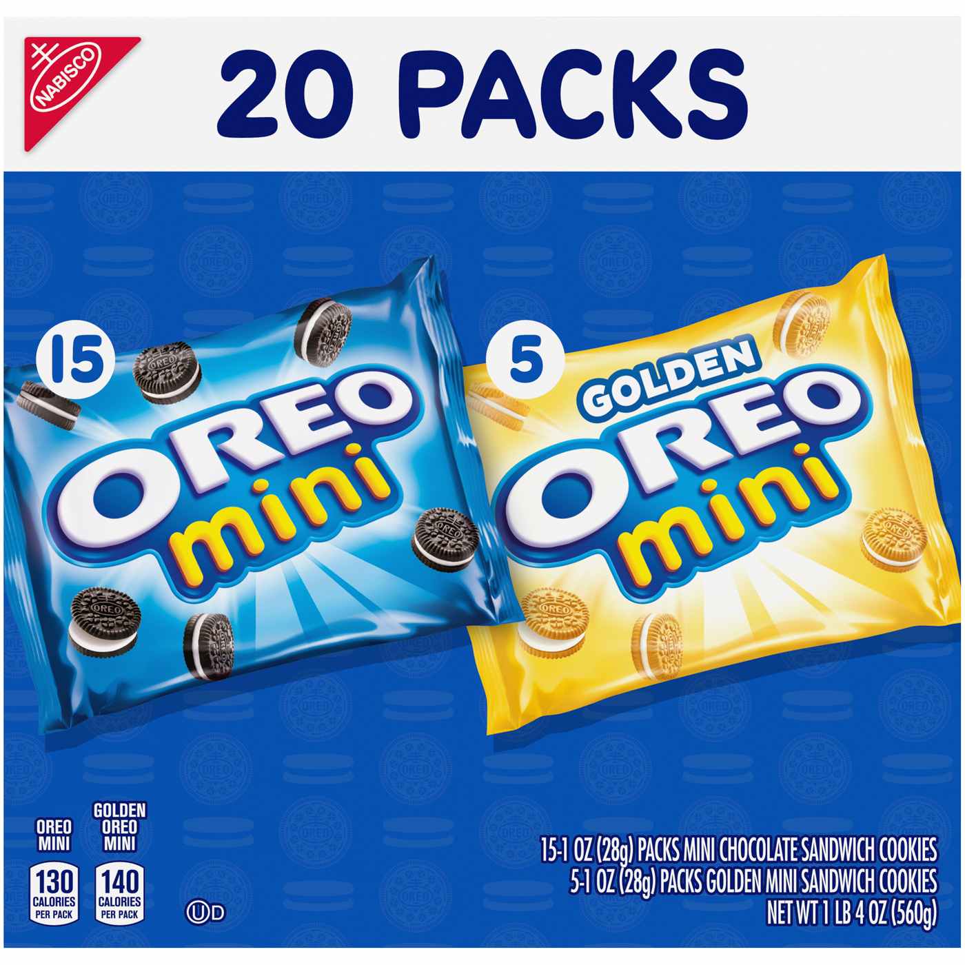 OREO Mini Mix Sandwich Cookies Variety Snack Packs; image 7 of 10